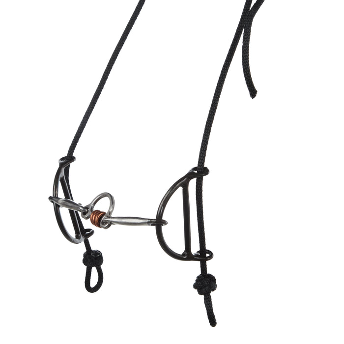 Dutton Bits Floating Copper Roller Draw Gag Headstall