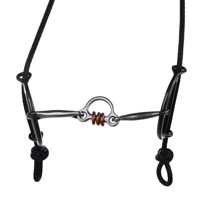 Dutton Bits Floating Copper Roller Draw Gag Headstall