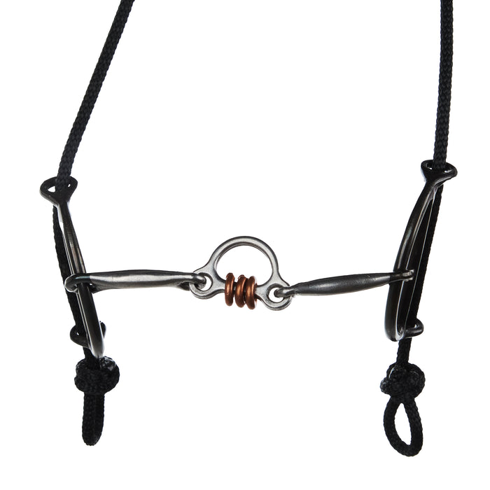 Dutton Bits Floating Copper Roller Draw Gag Headstall