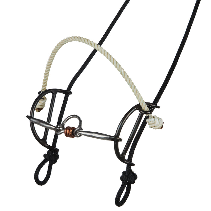Dutton Bits Floating Copper Roller Draw Gag Headstall