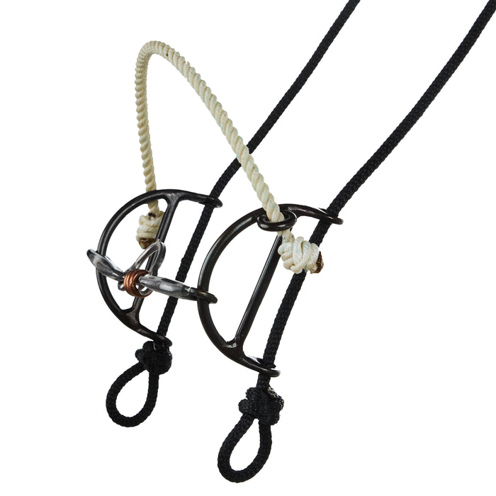 Dutton Bits Floating Copper Roller Draw Gag Headstall
