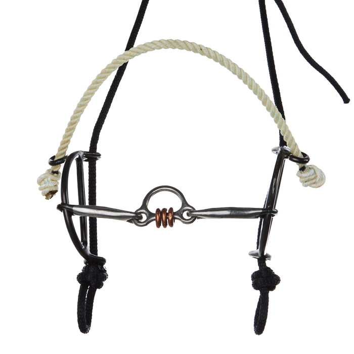 Dutton Bits Floating Copper Roller Draw Gag Headstall