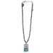 West And Company J Dainty Faux Navajo Pearl Necklace with Thunderbird