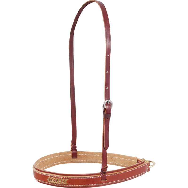 Martin Saddlery Noseband w/Rawhide Lacing