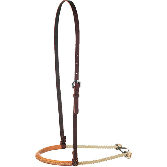 Martin Saddlery Single Rope Leather Covered Noseband