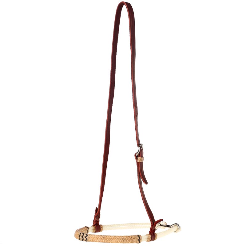 NRS Black Lace Rawhide Covered Double Rope Noseband