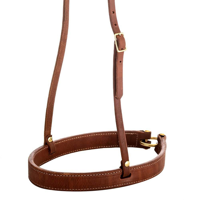 NRS 1 /4in Oiled Harness Noseband w/ Hanger