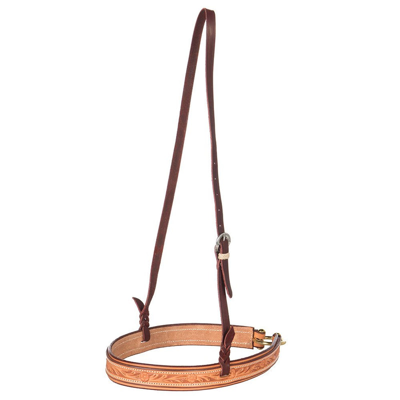 NRS Floral Noseband with Latigo Hanger