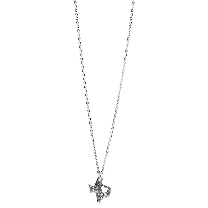 Montana Silversmiths Women's Silversmiths I Heart Texas Necklace