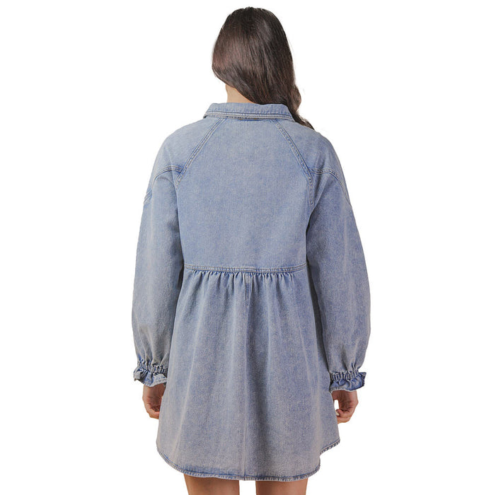 Very J Women's Indigo Mini Dress