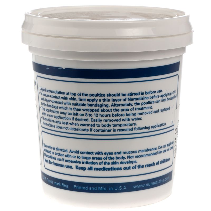 Hobart Labs Numotizine Medicated Poultice for Horses