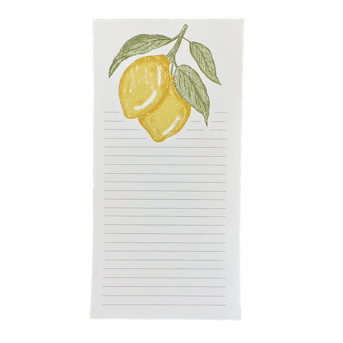 Southern Fried Designs Lemon Pattern Notepad