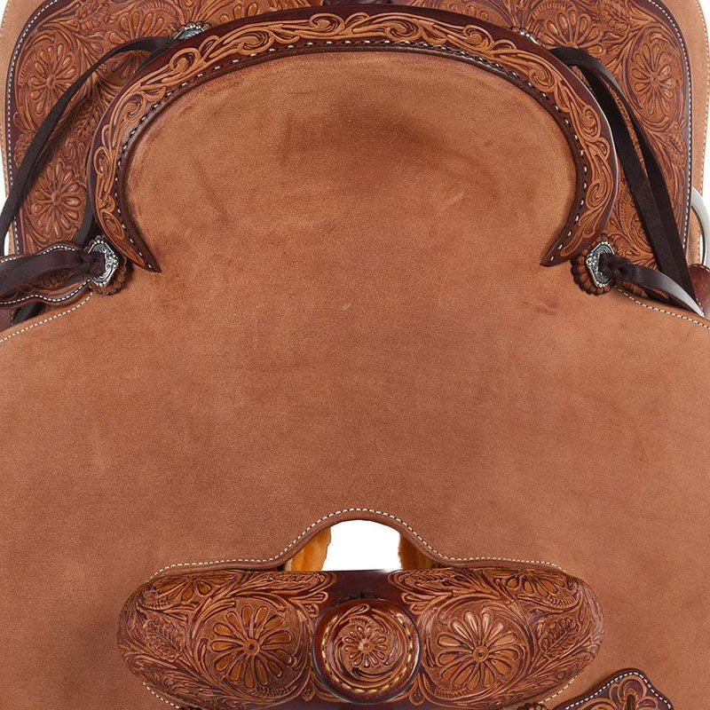 Martin Saddlery Natural 1/4 Breed Mountain Daisy Team Roping Saddle