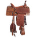 Martin Saddlery Natural Weathered Antique 1/2 Breed Desert Flower Team Roper