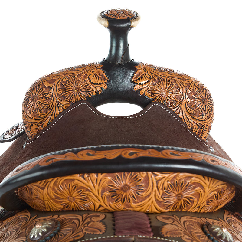 Martin Saddlery Natural Dark Framed 1/2 Breed Sunflower Team Roper