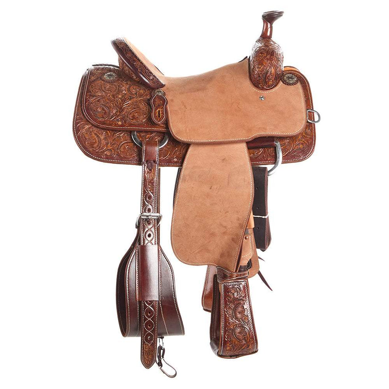 Martin Saddlery Natural Weathered Antique 1/2 Breed Acorn Oak Team Roper