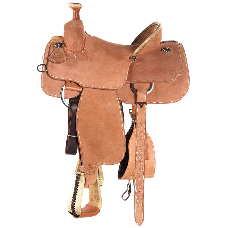 Martin Saddlery 14in Natural Roughout Team Roper