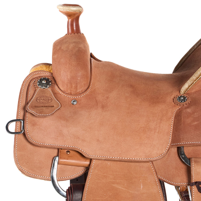 Martin Saddlery 14in Natural Roughout Team Roper