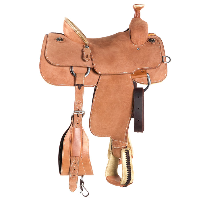 Martin Saddlery 14in Natural Roughout Team Roper