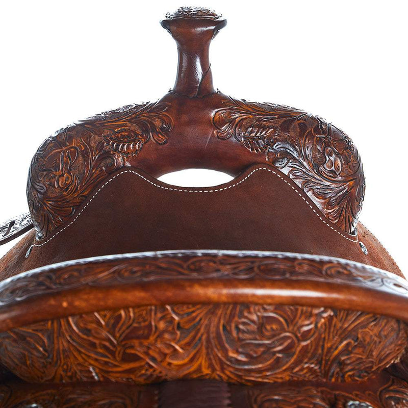 Martin Saddlery Natural Weathered Antique 1/2 Breed Rose Team Roper