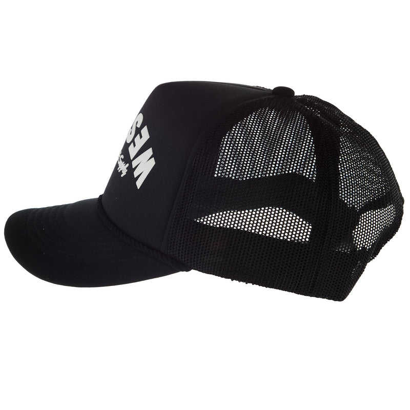 Brandcowboy NRS Black White Foam Rope Cap