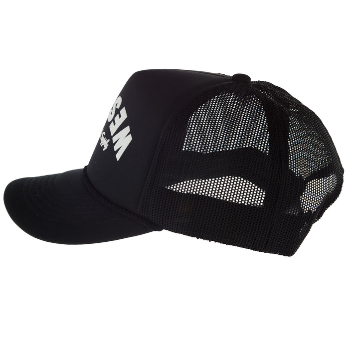 Brandcowboy NRS Black White Foam Rope Cap