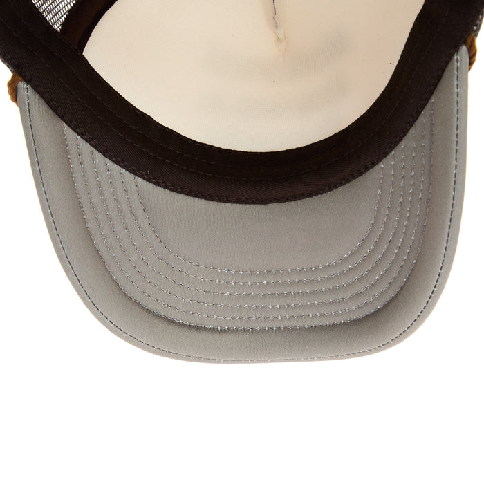 Brandcowboy National Ropers Supply Brown Foam Rope Cap