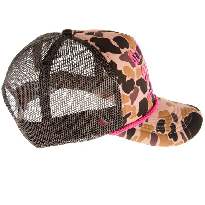 Brandcowboy NRS All Things Western Camo Foam Rope Cap