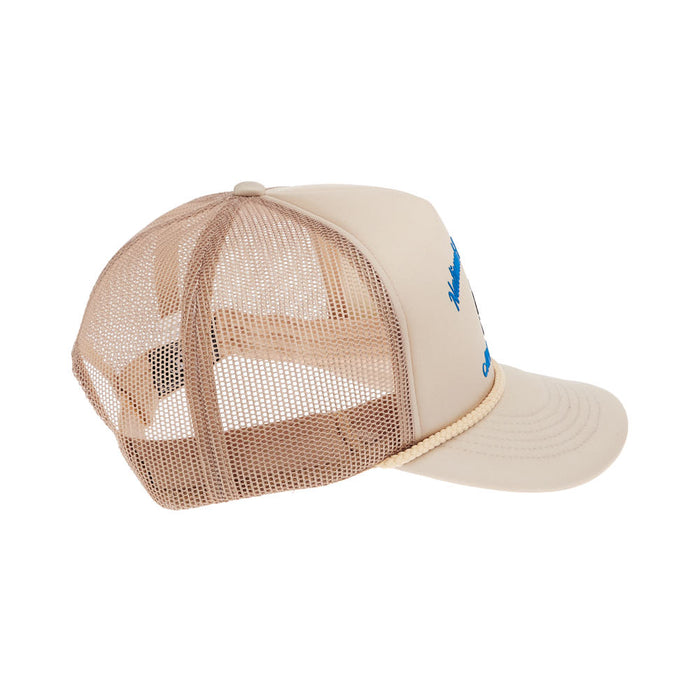 Brandcowboy National Ropers Supply Cream Bronc Rider Foam Cap