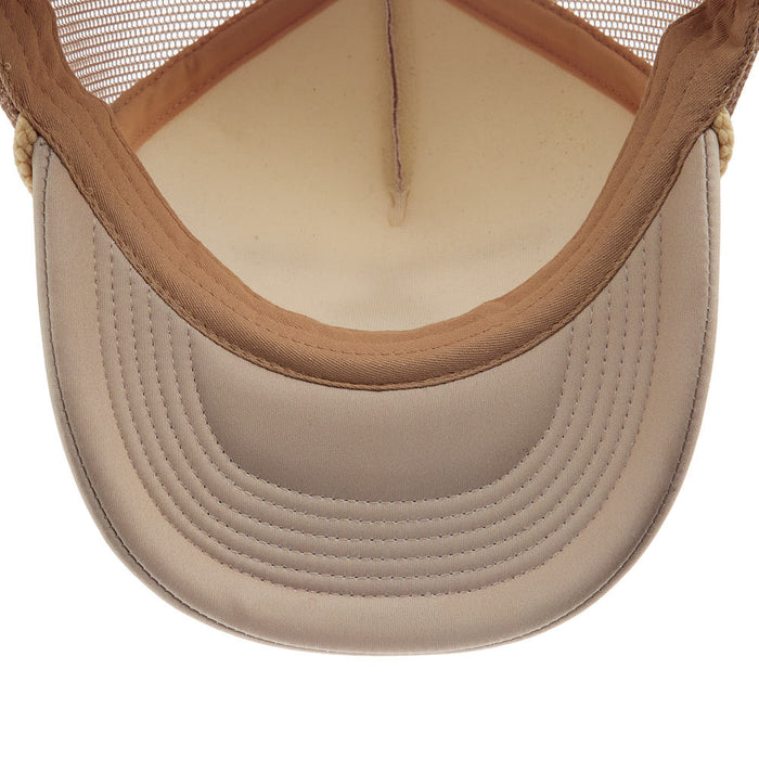 Brandcowboy National Ropers Supply Cream Bronc Rider Foam Cap