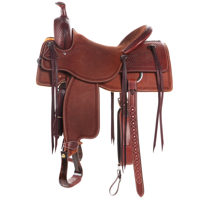 Martin Saddlery Chestnut 1/4 Breed Basket Ranch Cutter