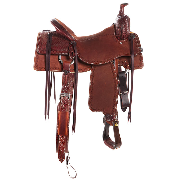 Martin Saddlery Chestnut 1/4 Breed Basket Ranch Cutter