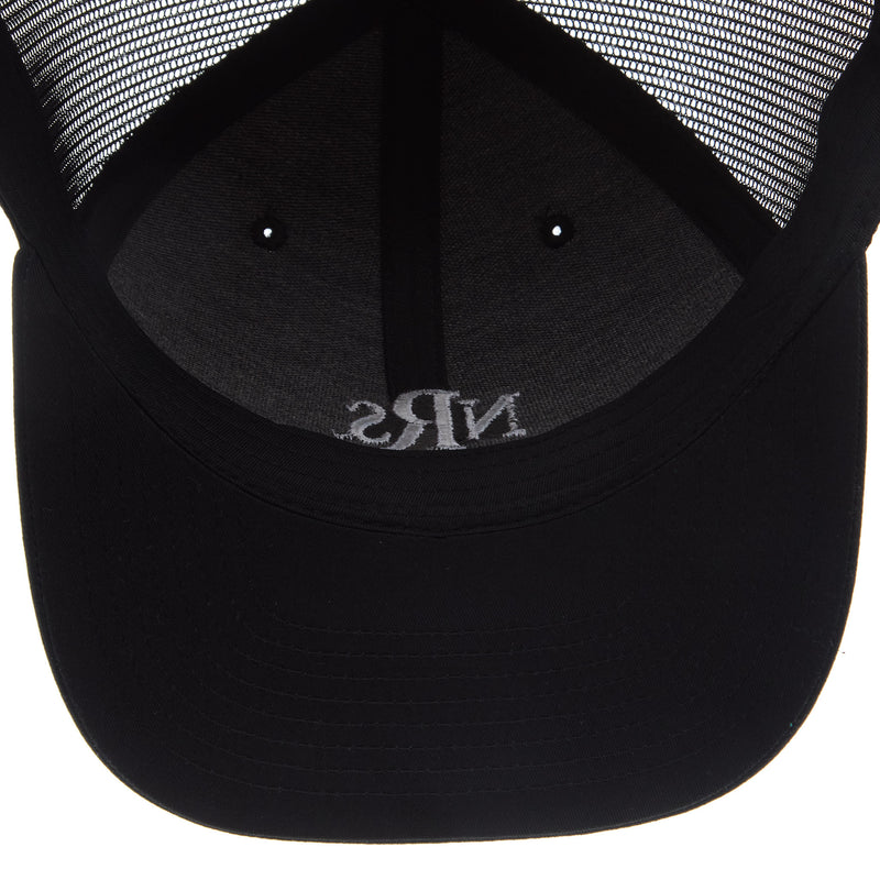 NRS Ride Ready Solid Black Cap