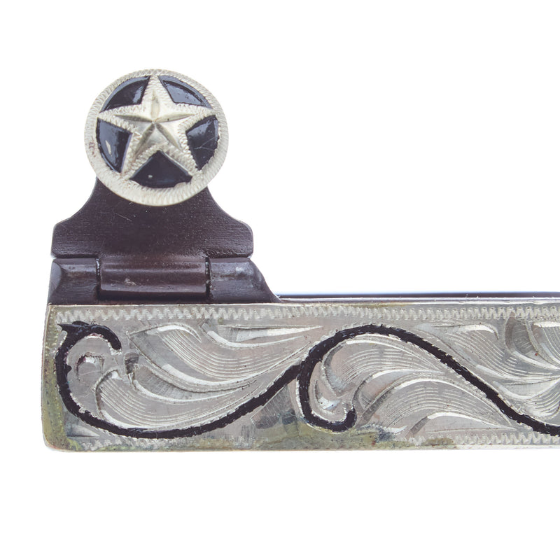NRS Antique Spurs With Scroll Overlay
