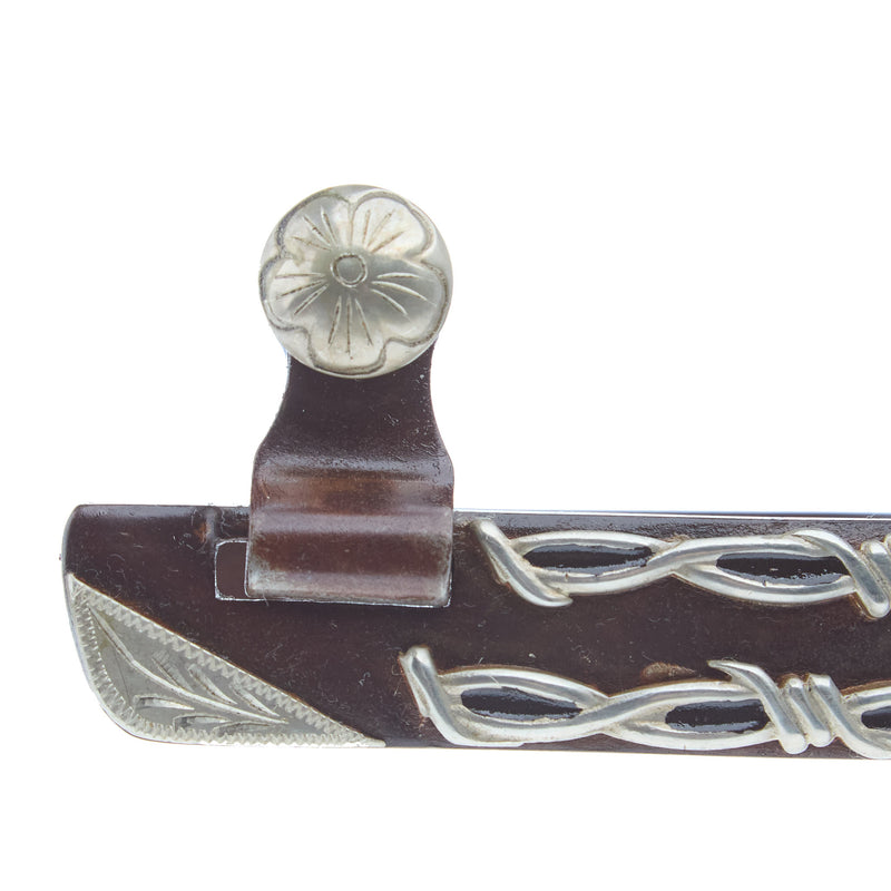 NRS Men's Antique Spurs With Barbwire