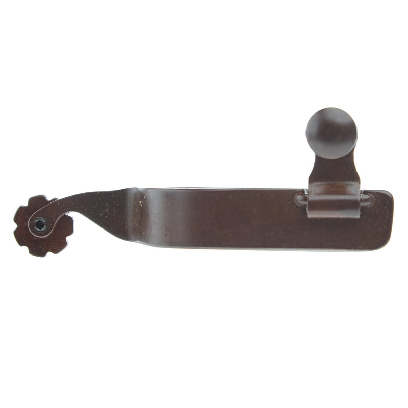 NRS Antique Silver Angle Spurs