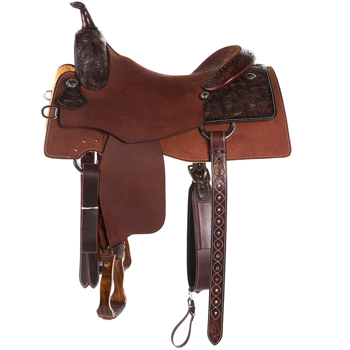 Martin Saddlery 16in 1/4 Breed Sunflower Performance Saddle