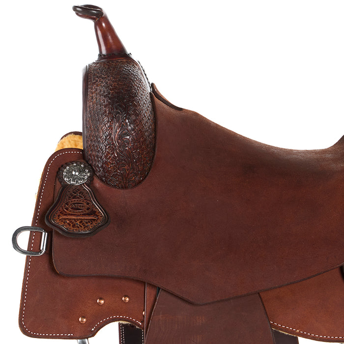 Martin Saddlery 16in 1/4 Breed Basket Performance Saddle