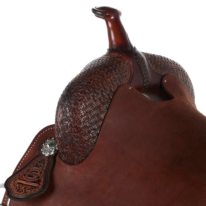 Martin Saddlery 16in 1/4 Breed Basket Performance Saddle