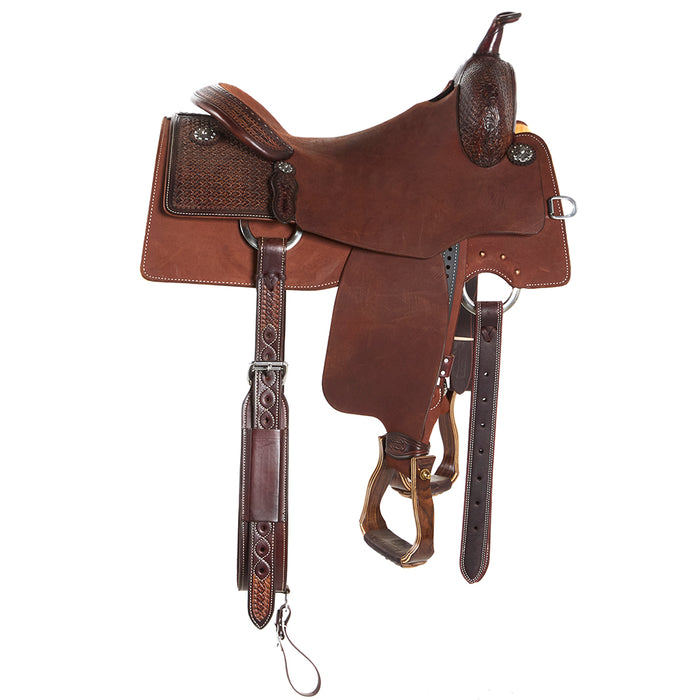 Martin Saddlery 16in 1/4 Breed Basket Performance Saddle