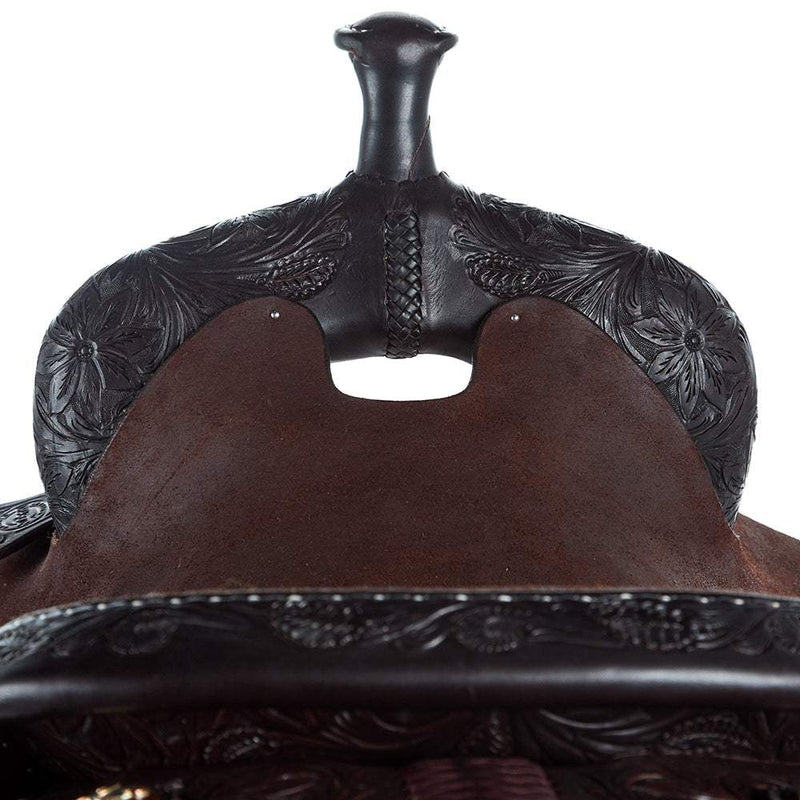 Martin Saddlery Chocolate 1/2 Breed Desert Flower Performance Saddle