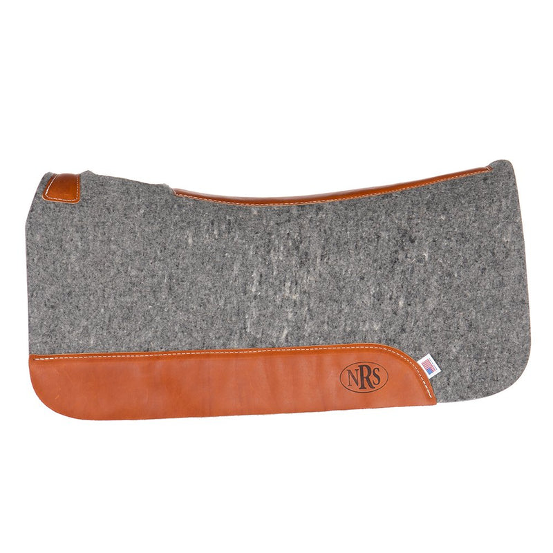 NRS Tack 100% Pressed Wool Contoured Saddle Pad