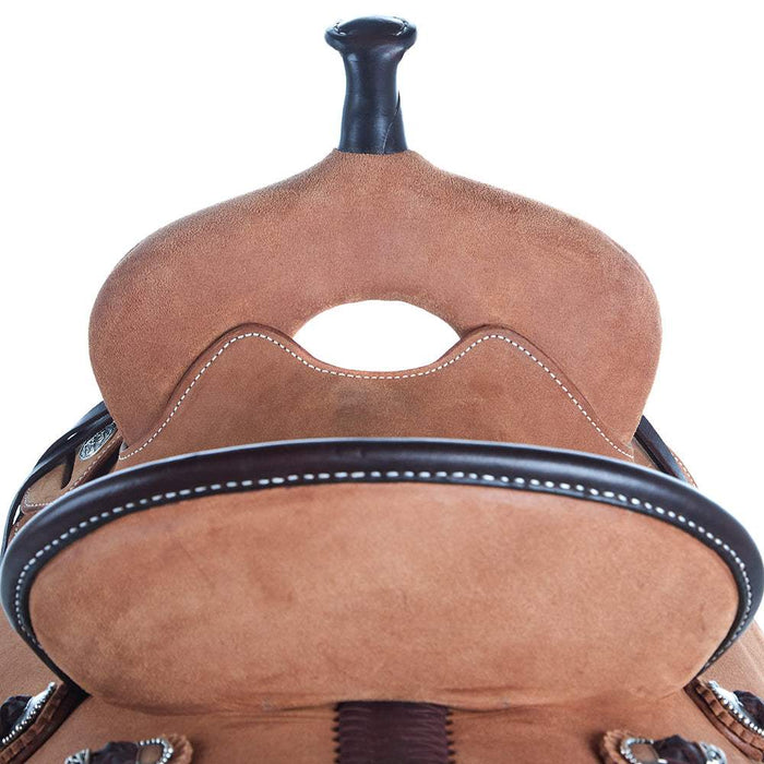 Martin Saddlery Natural Roughout with Strings BTR Barrel Saddle