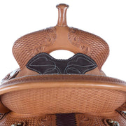 Martin Saddlery 14.5in 1/2 Breed Natural Stingray Barrel Saddle