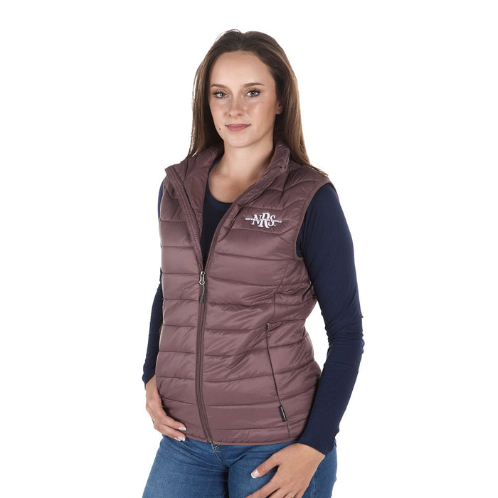 NRS Texas Rose Taupe Puffer Vest