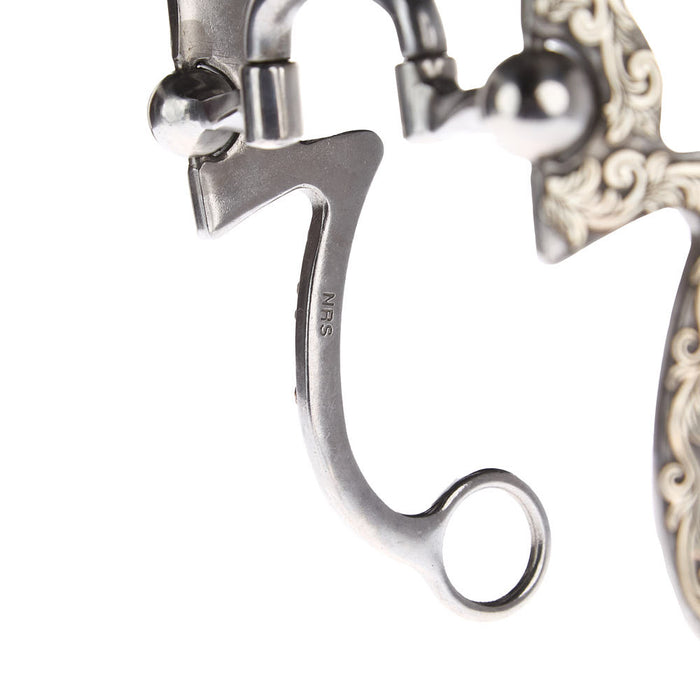 NRS Silver Seven Slow Twist Port Man Shank Bit