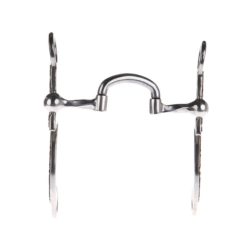 NRS Silver Seven Slow Twist Port Man Shank Bit
