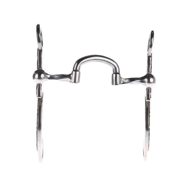 NRS Silver Seven Slow Twist Port Man Shank Bit