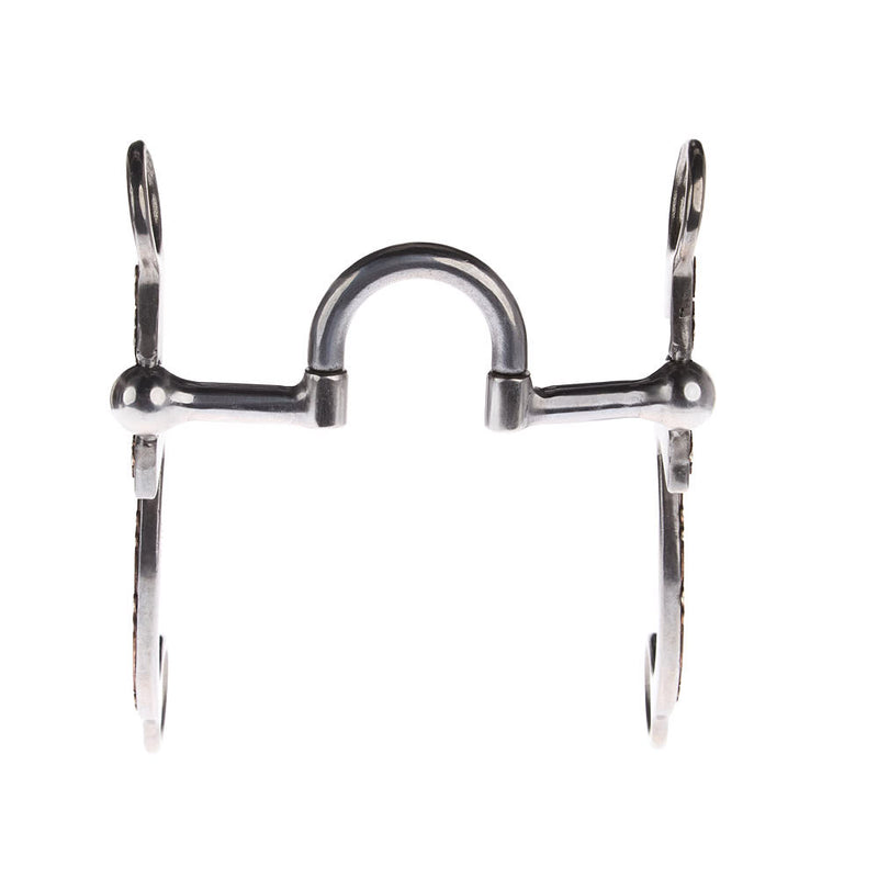 NRS Silver Seven Smooth Correctional Port Shank Bit