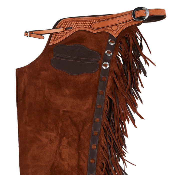 NRS Rust and Chocolate Lace Large Chaps